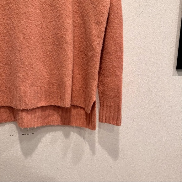 J.Crew Sz XS Oversized Crewneck Supersoft Yarn Merino Alpaca Sweater K5587 Pink - Picture 4 of 8